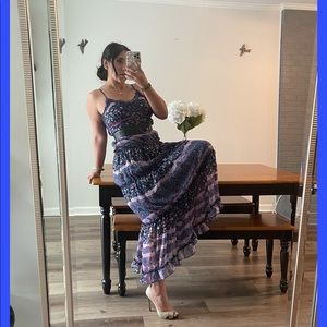 Beautiful patterned maxi dress